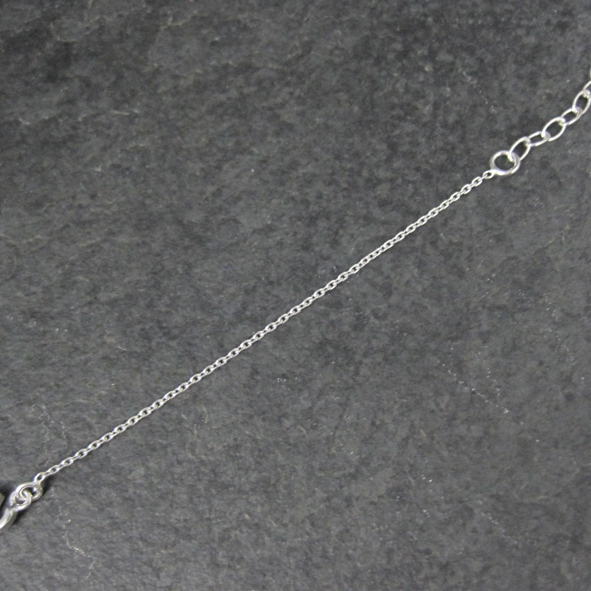 Sterling Silver Love Bracelet Dainty 7-8 Inches Estate Jewelry