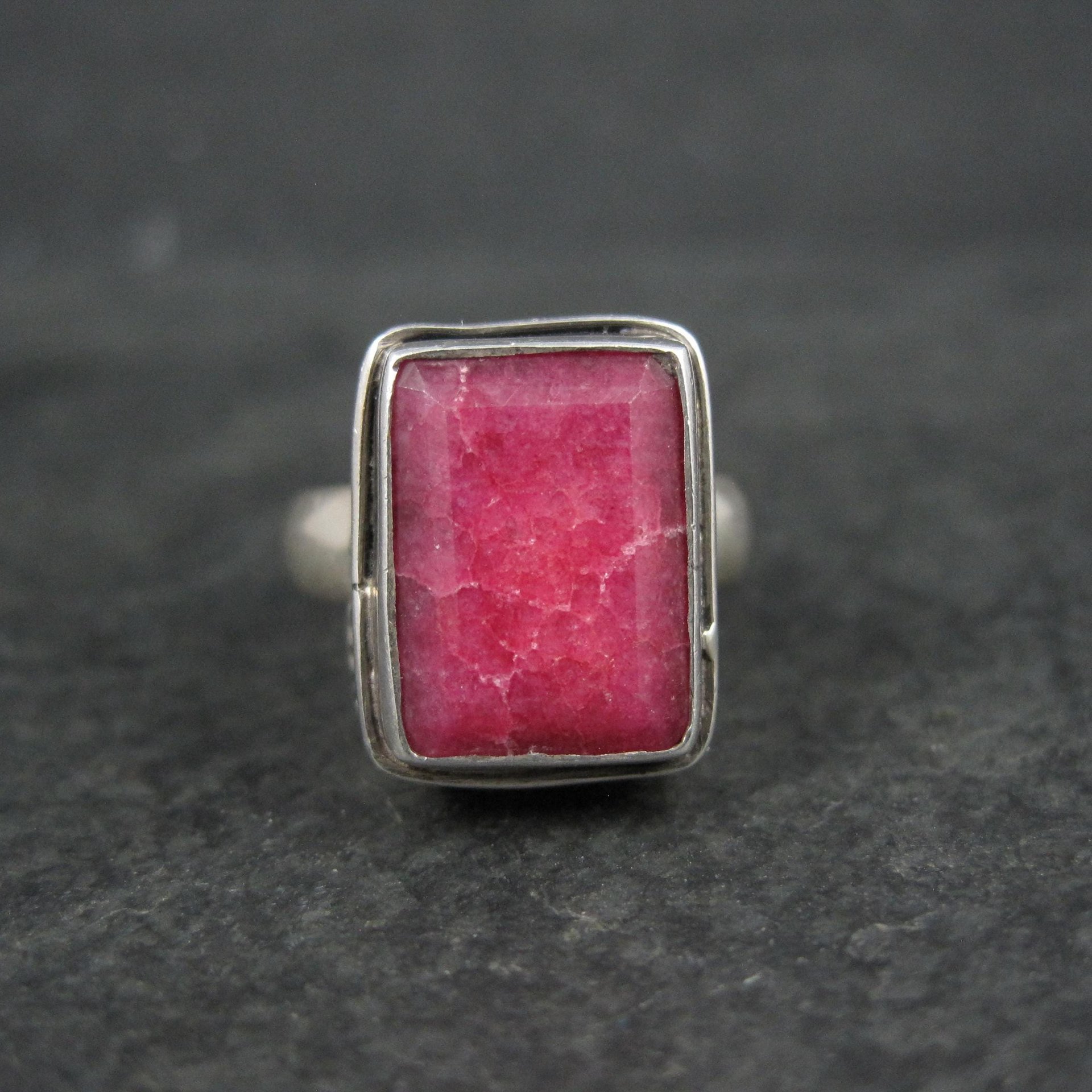 Ornate Ruby Ring Size 7