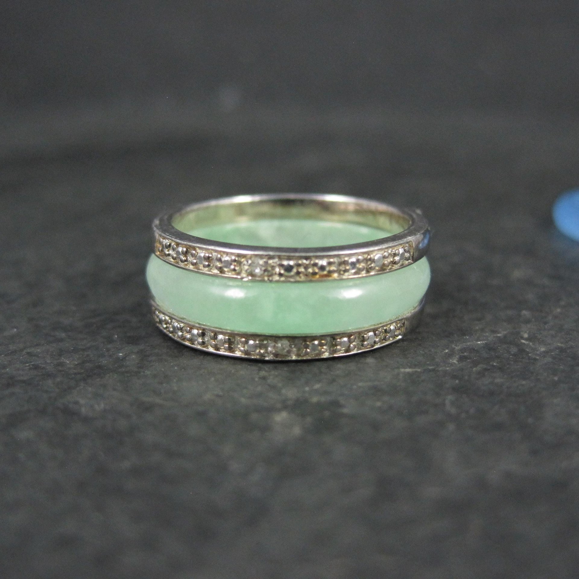 Interchangeable Band Ring Sterling Silver Size 7
