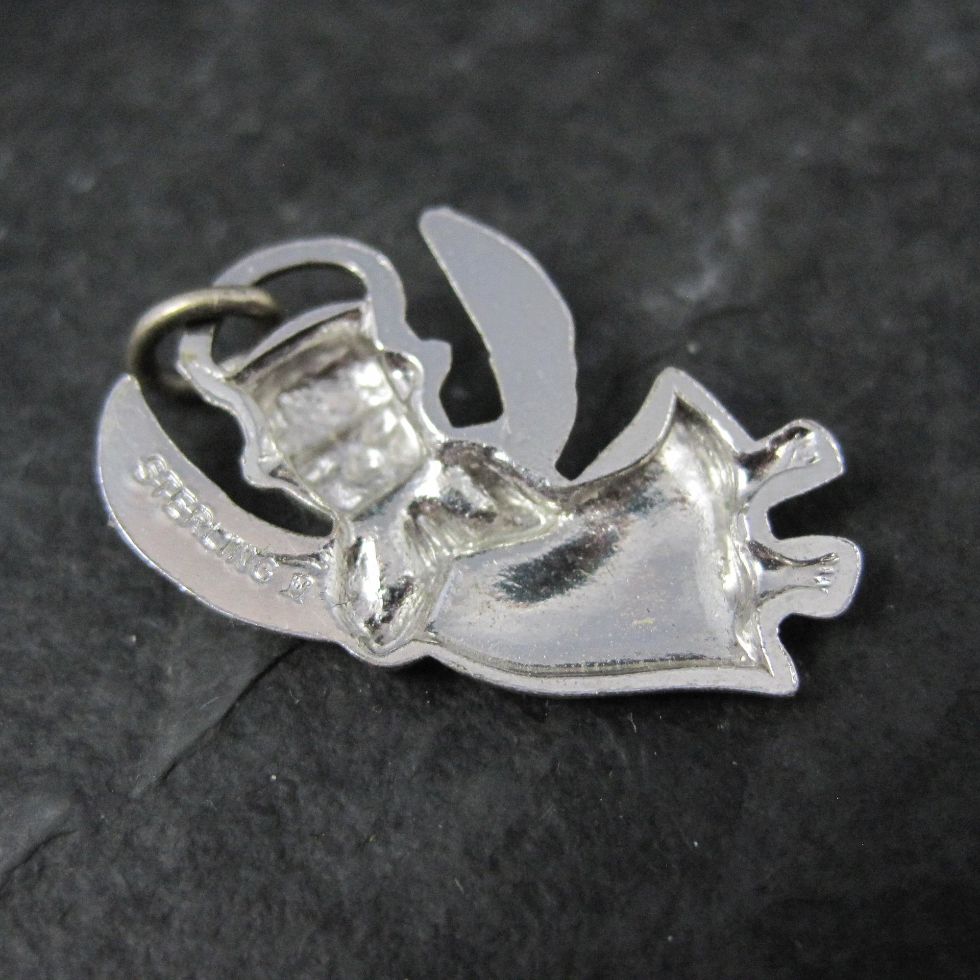 Vintage Sterling Angel Charm