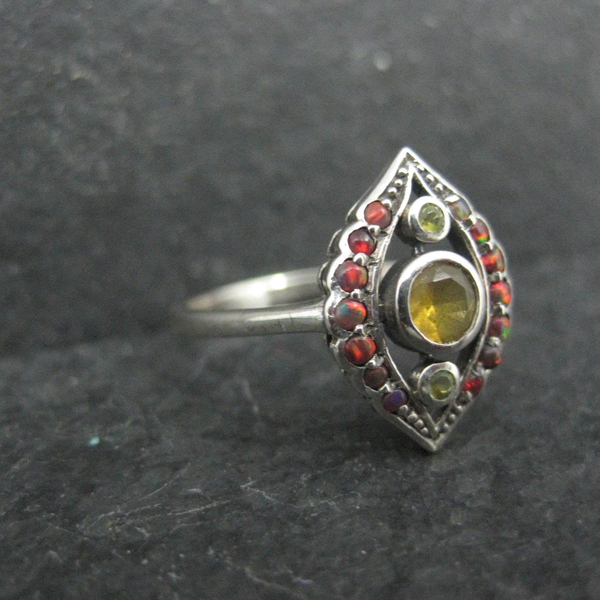 Sterling Silver Estate Ring Size 8 - Clearance