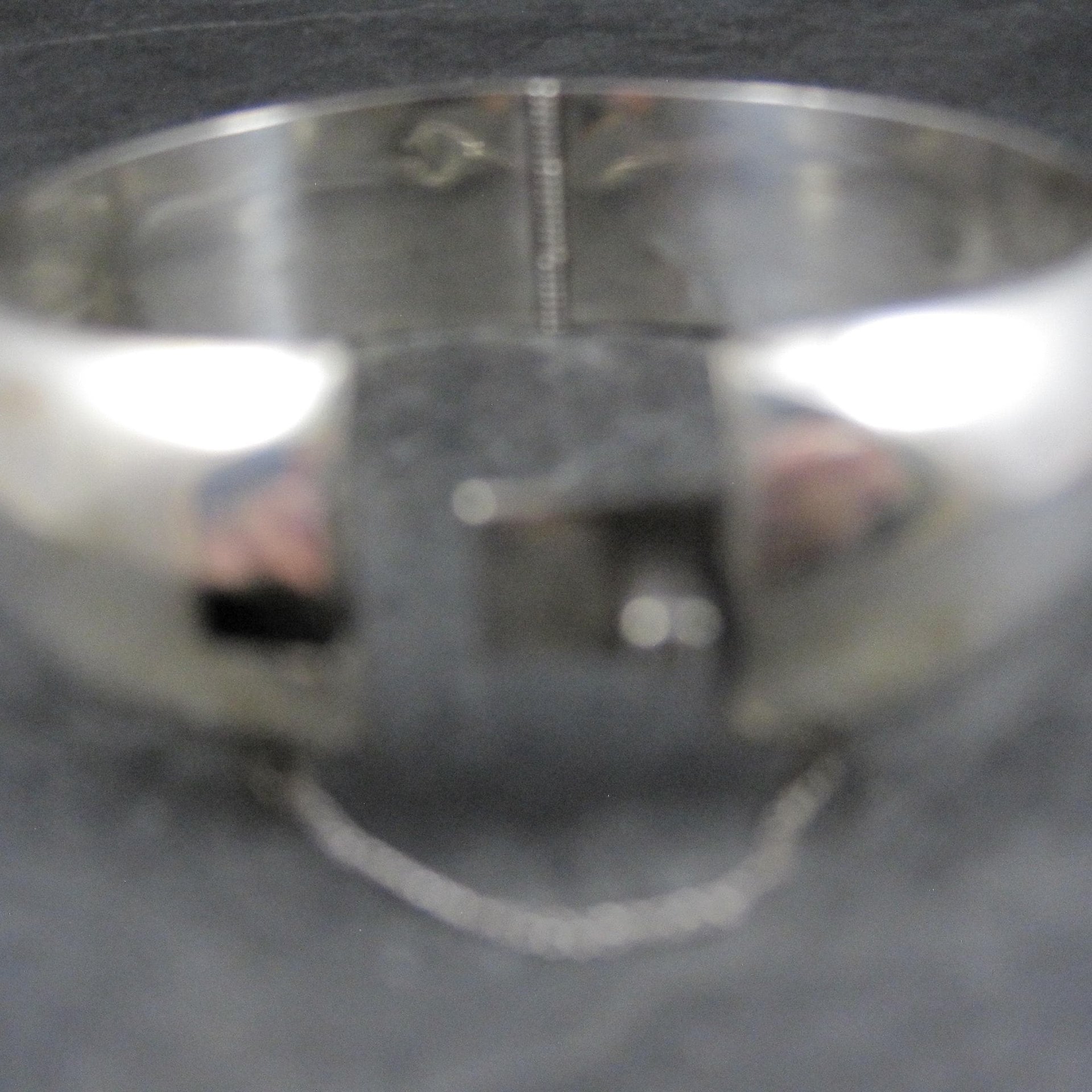 Vintage 1" Sterling Silver Bangle Bracelet 7 Inches Mexican Silver