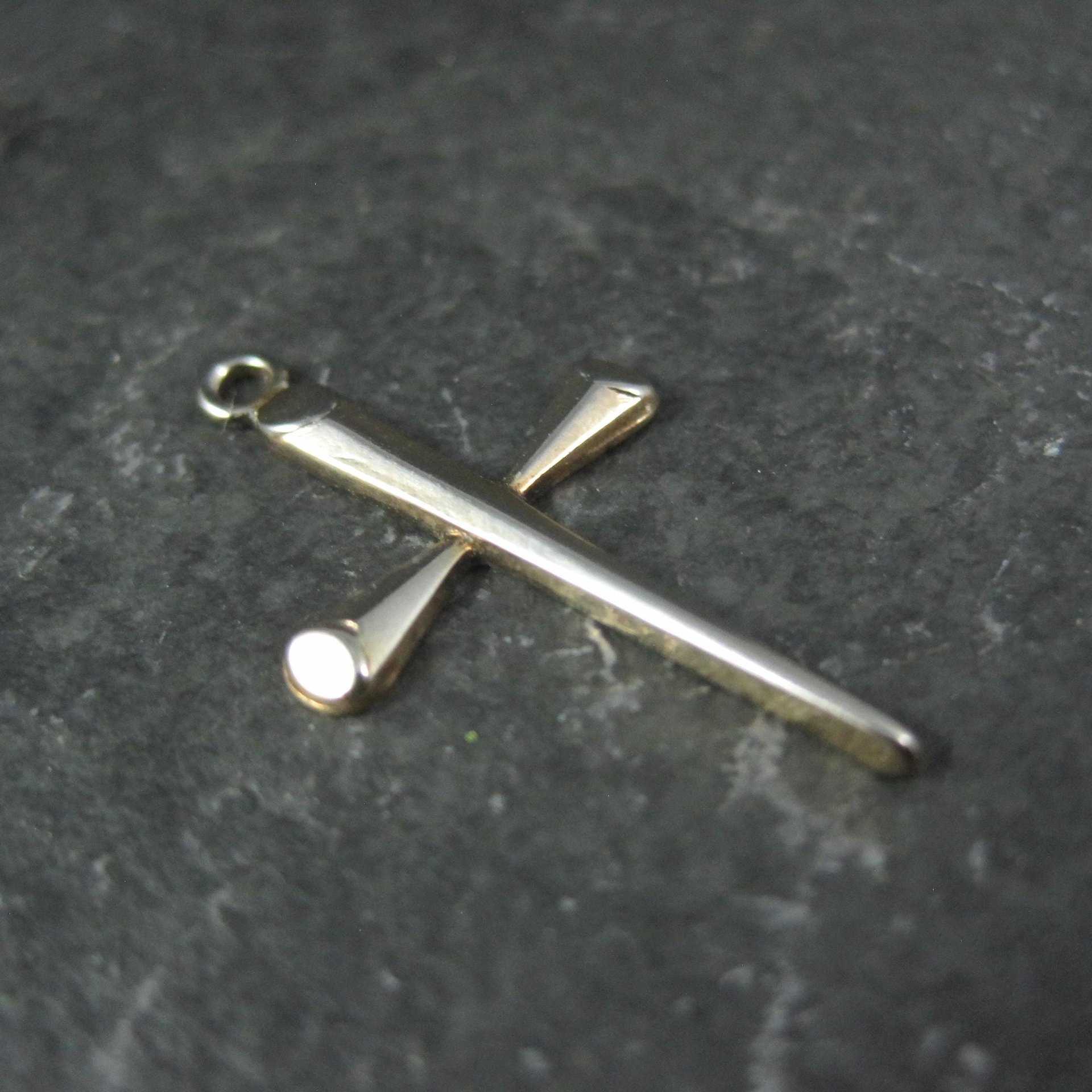 Small Sterling Silver Cross Charm