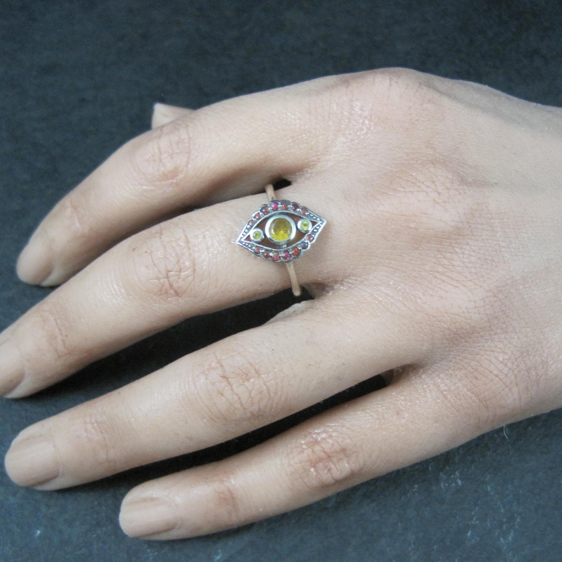 Sterling Silver Estate Ring Size 8 - Clearance