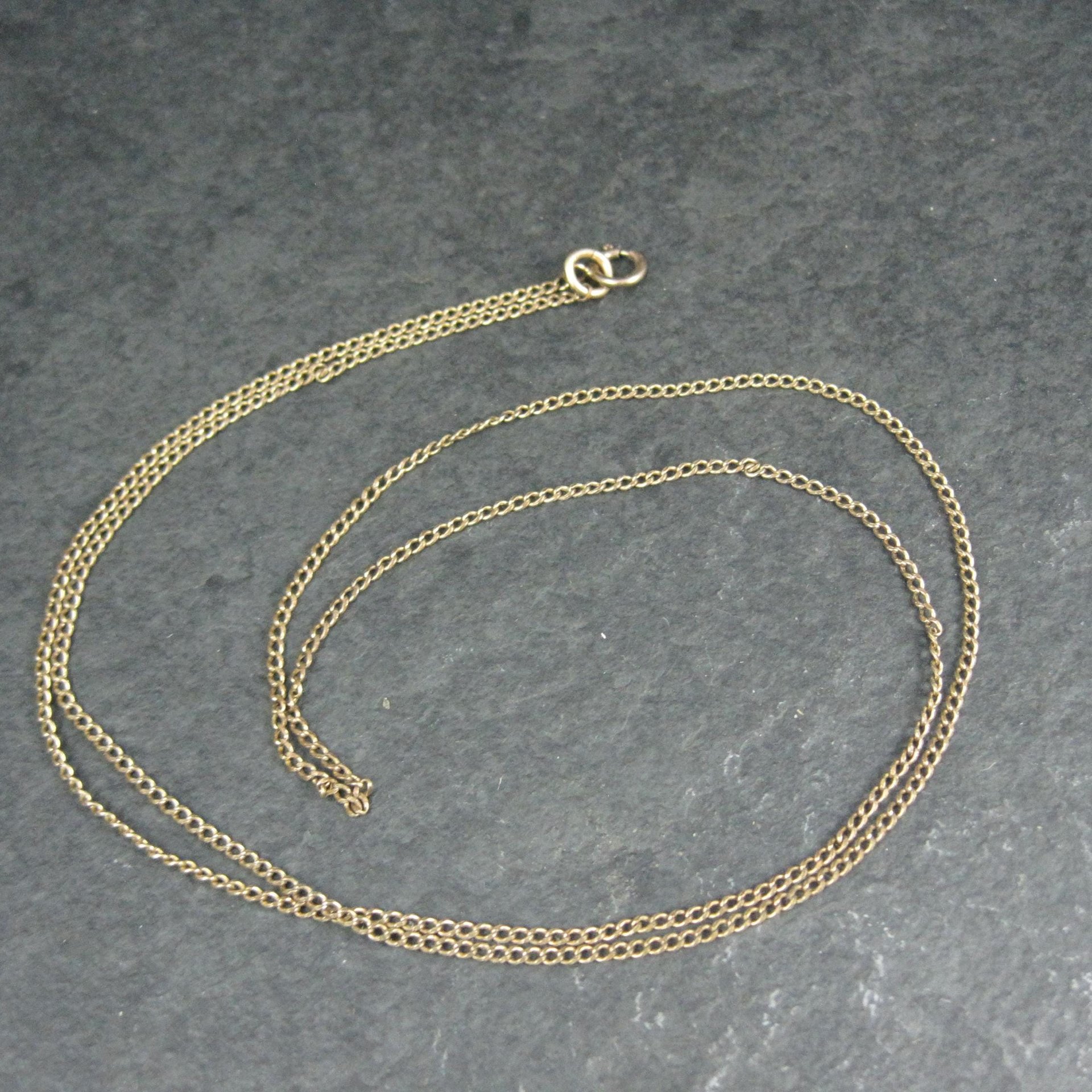Vintage 14K Gold Filled Chain Necklace 22"