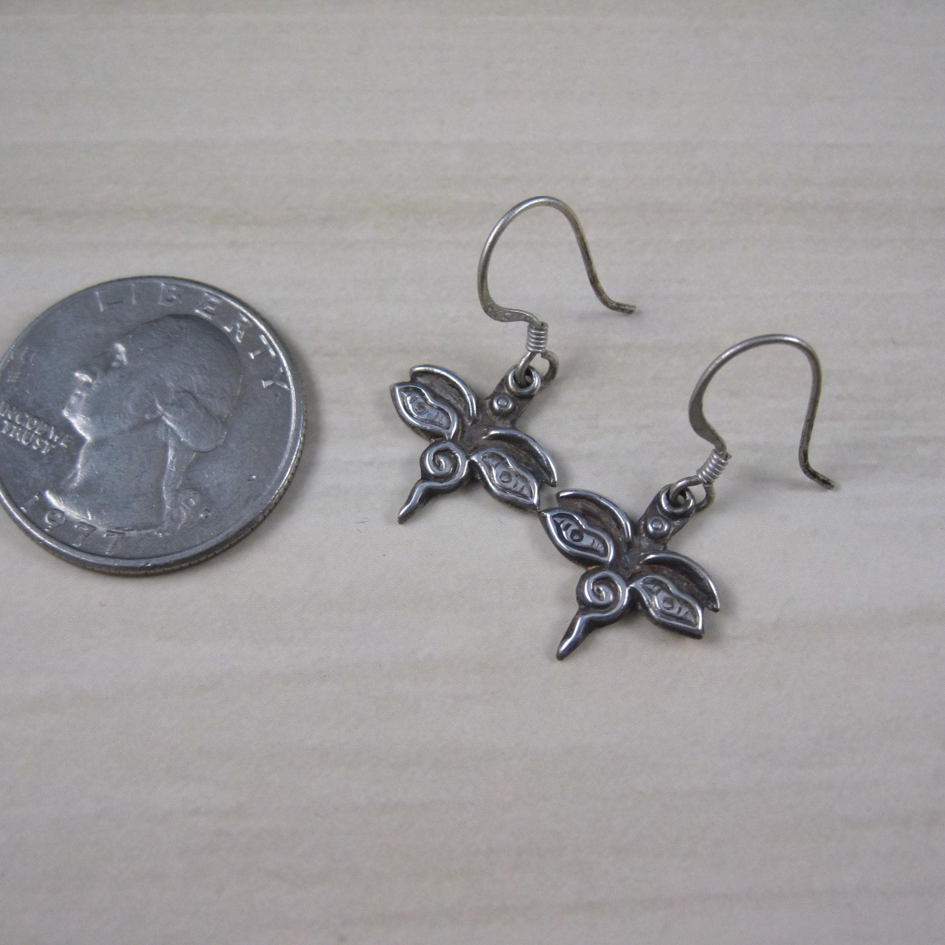 Sterling Silver Buddha Eyes Earrings