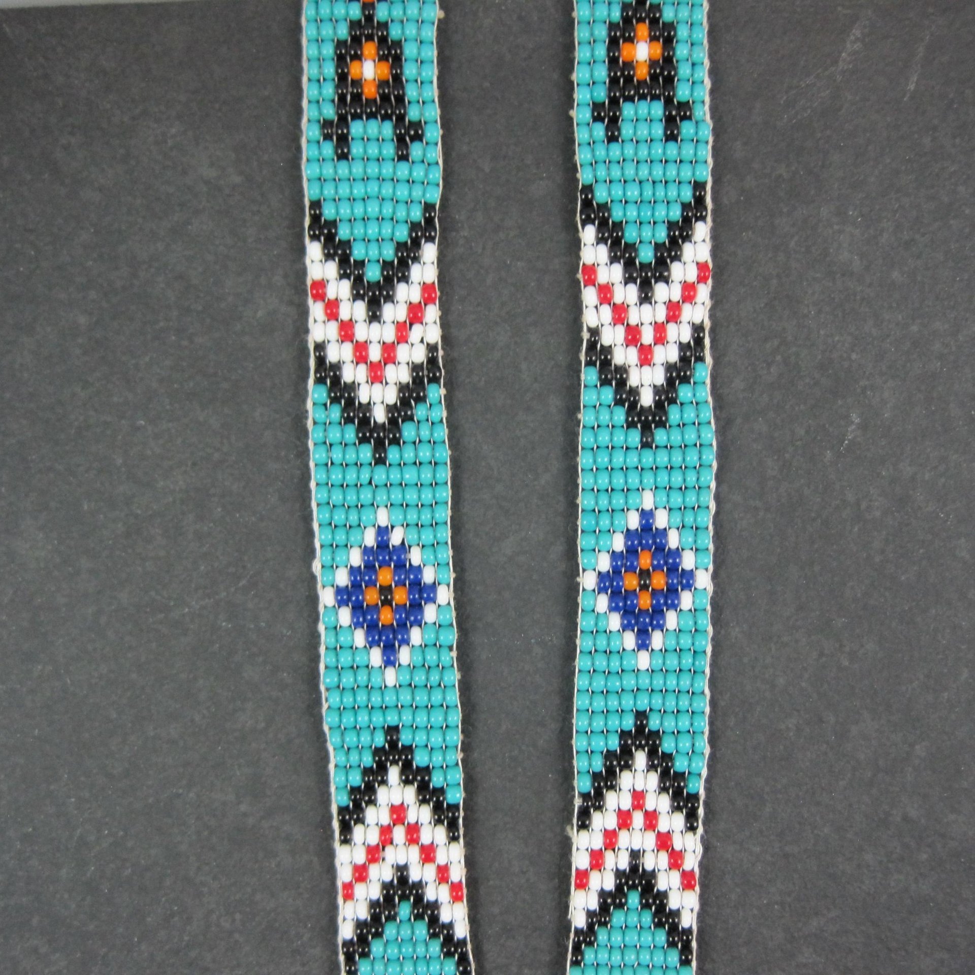 Vintage Southwestern Beaded Thunderbird Necklace
