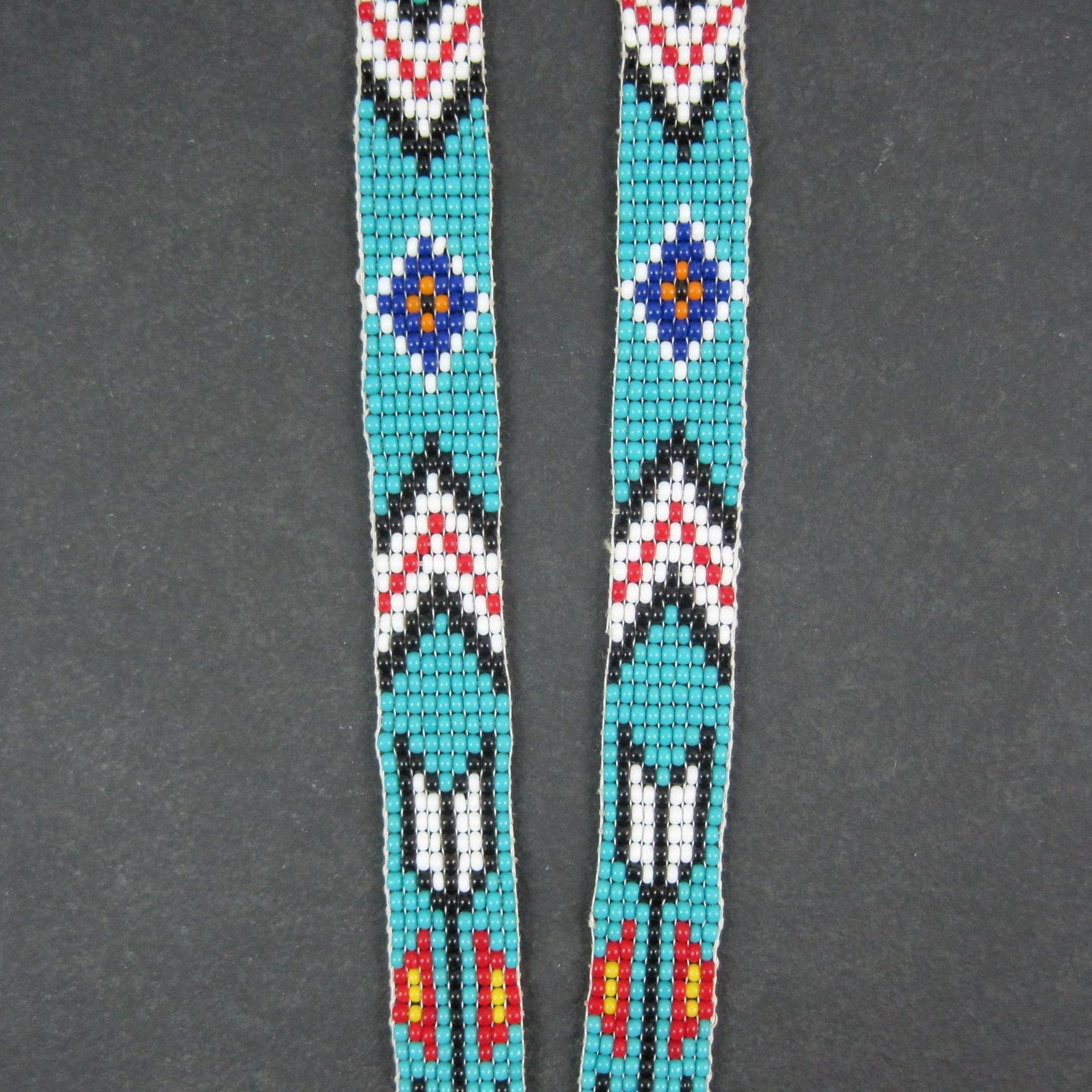 Vintage Southwestern Beaded Thunderbird Necklace