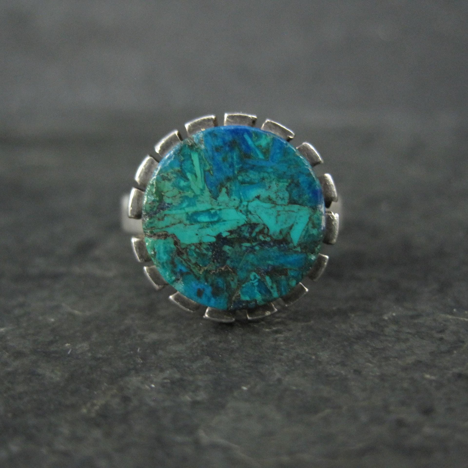 Vintage Sterling Silver Eilat Ring Size 6