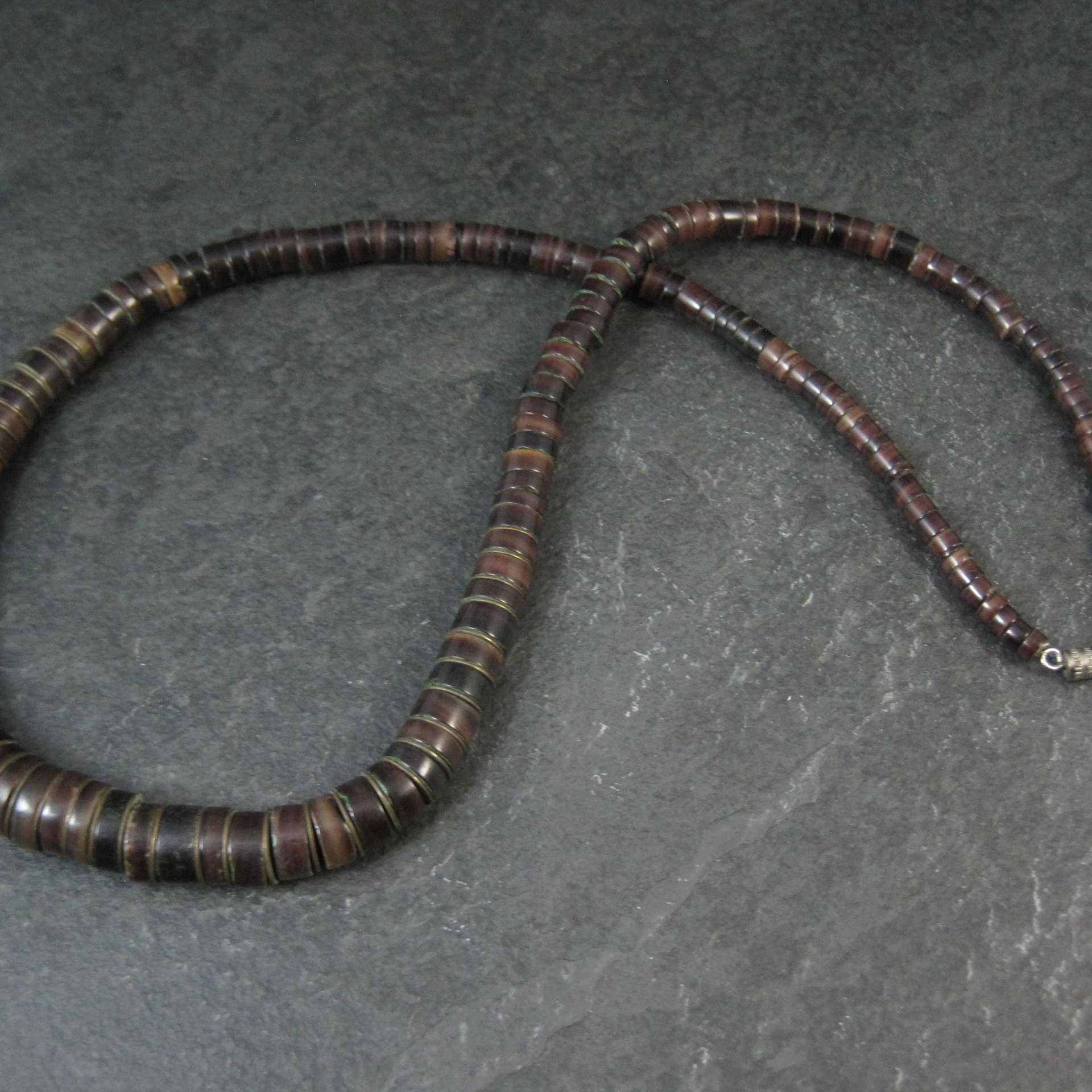 Southwest Pueblo Santo Domingo Heishi Shell Necklace