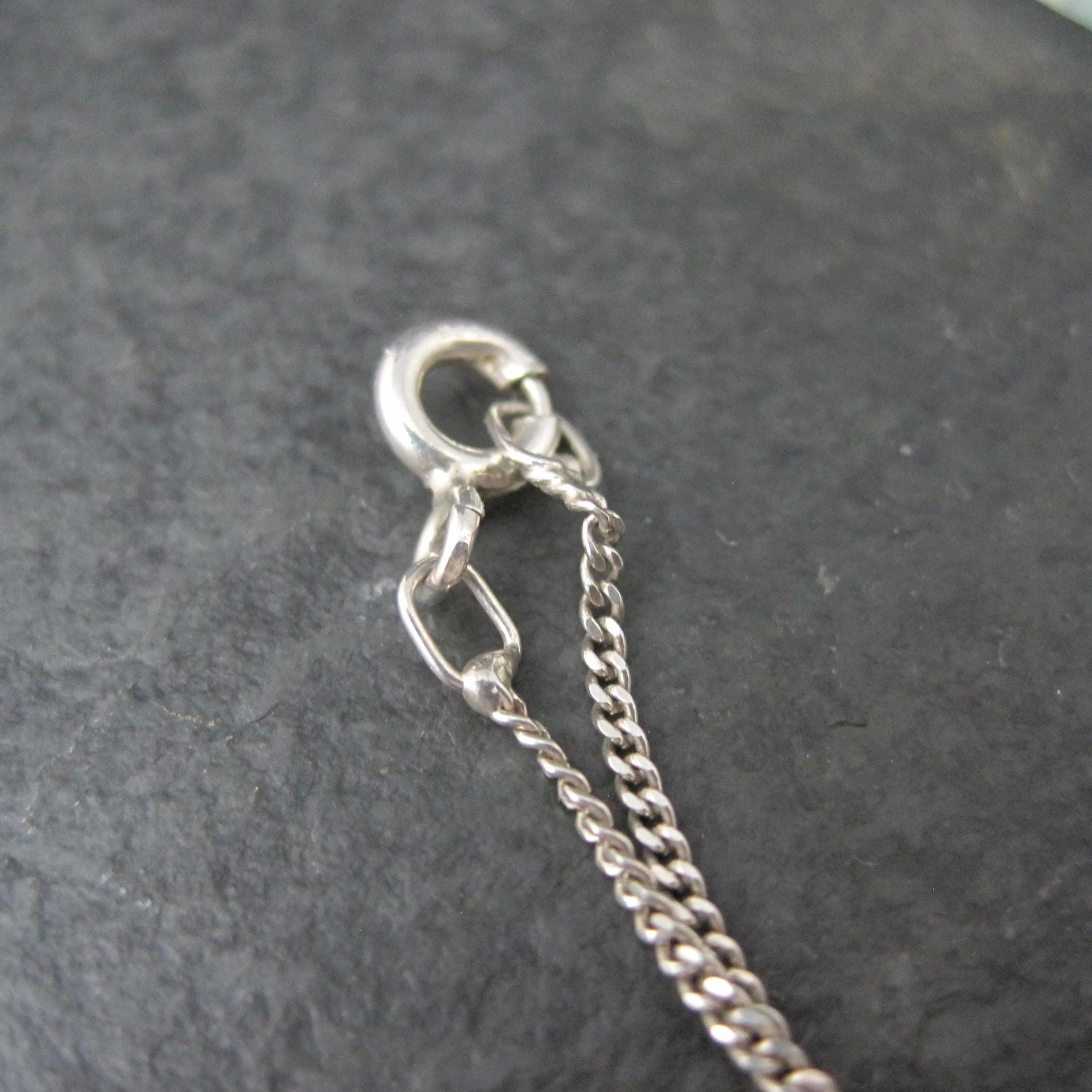 Vintage Millefiori Heart Pendant Necklace