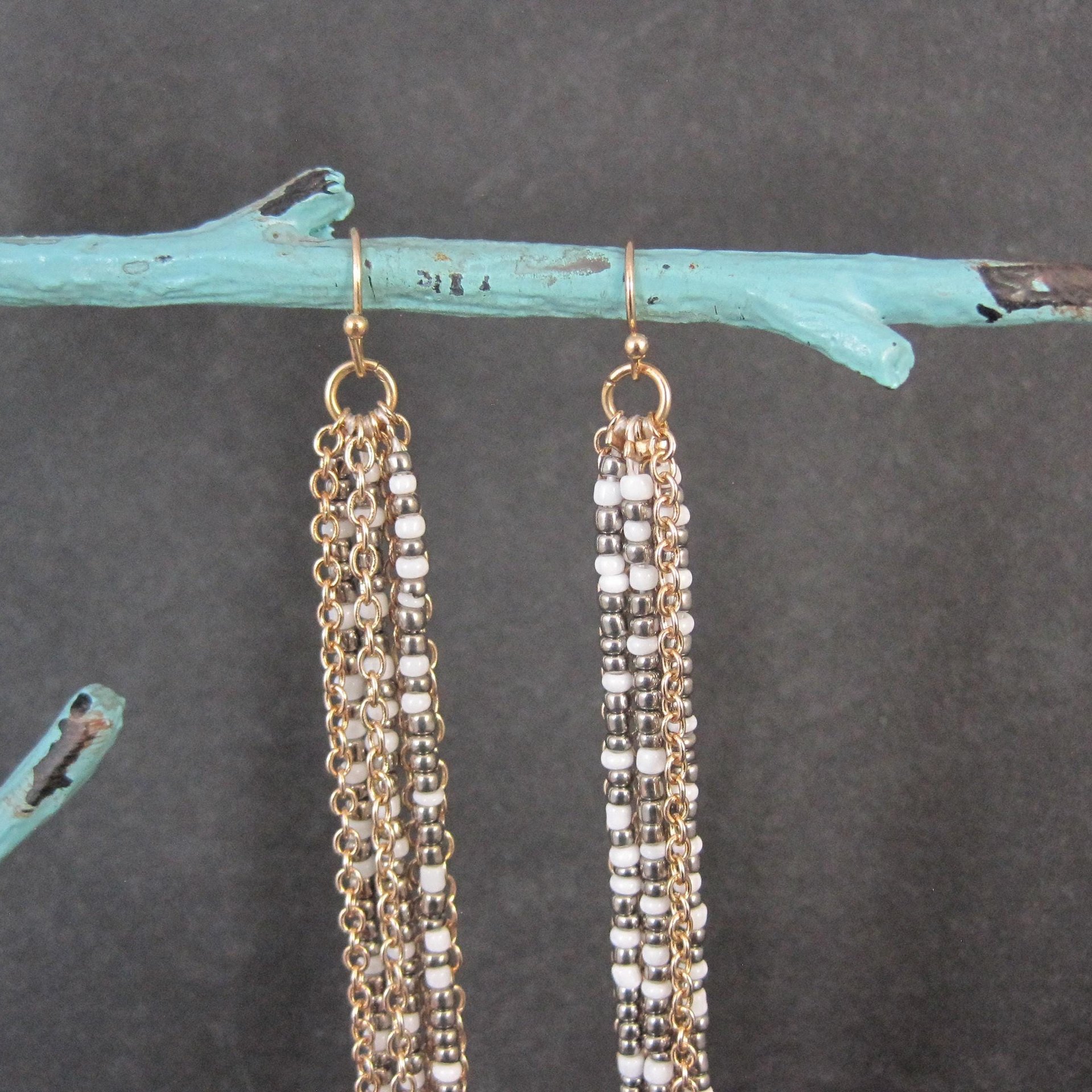 Extra Long Duster Chain Earrings