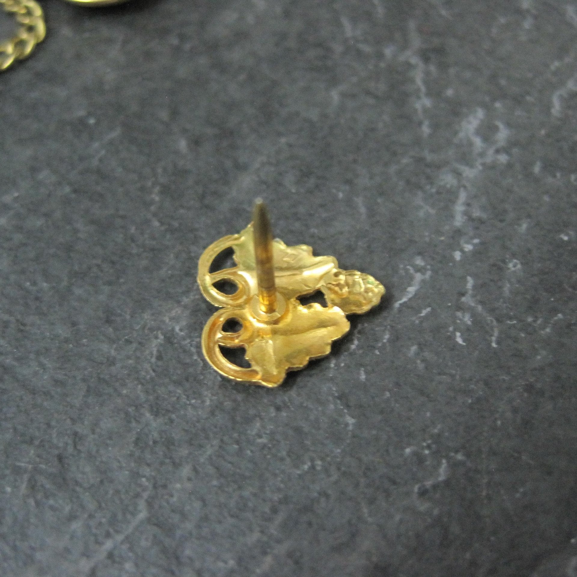 Vintage FL Thorpe Black Hills Gold Tie Tack