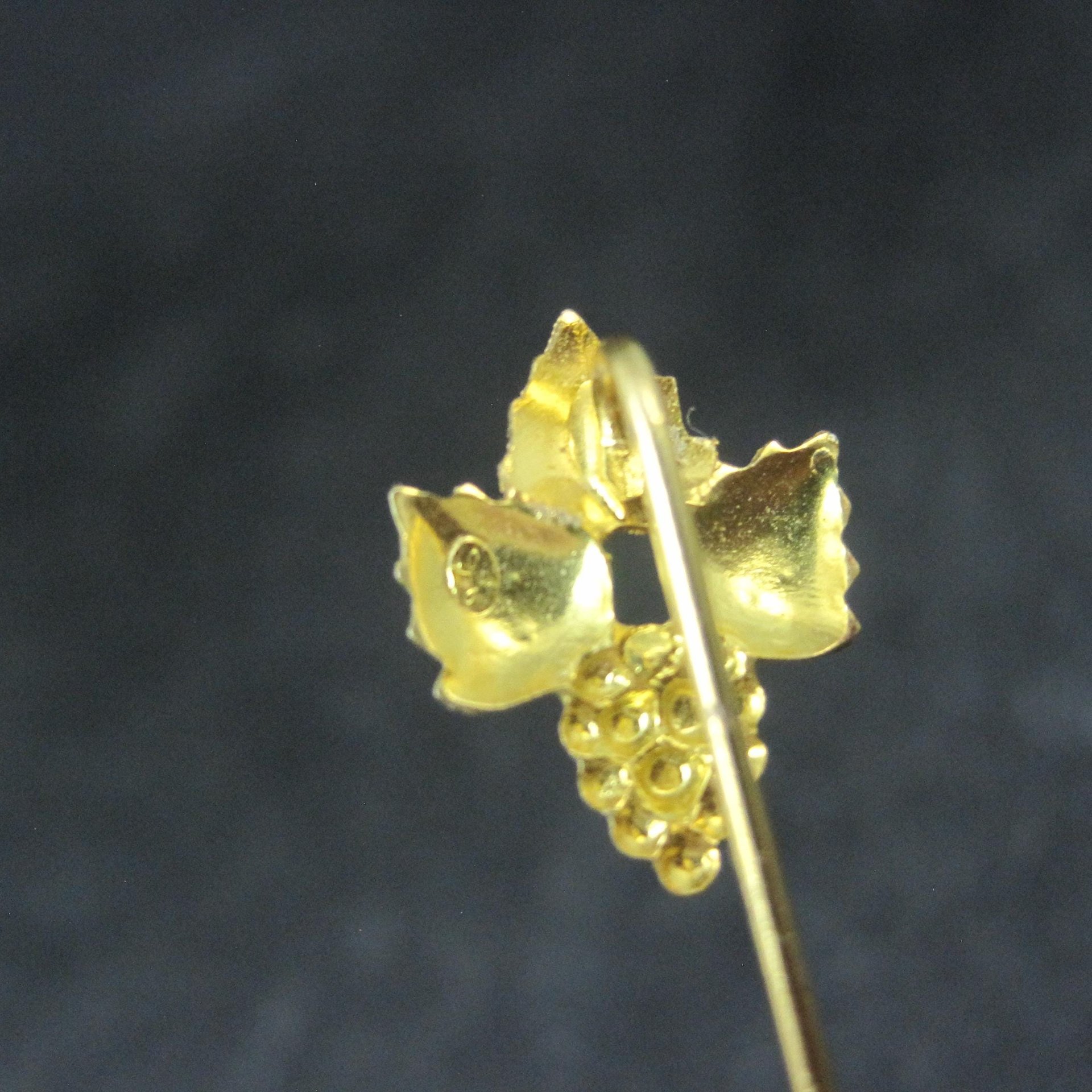 Vintage Landstroms Black Hills Gold Stick Pin 10K/12K