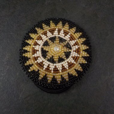 Southwestern Beaded Ponytail Holder Hair Tie